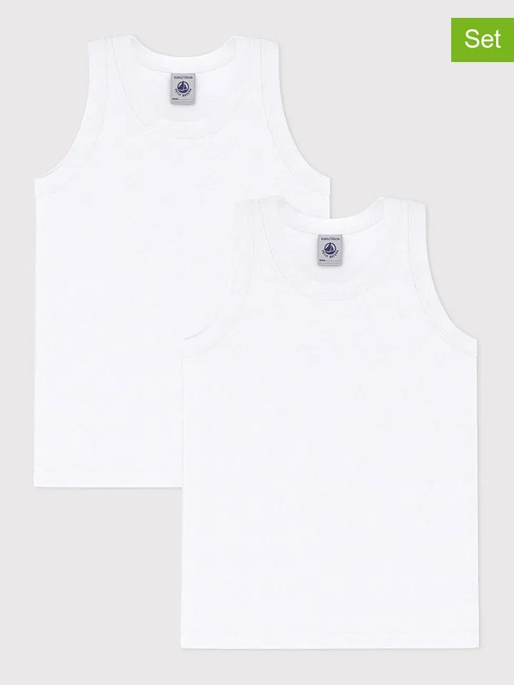 Подшлемники, белые, PETIT BATEAU, белый
