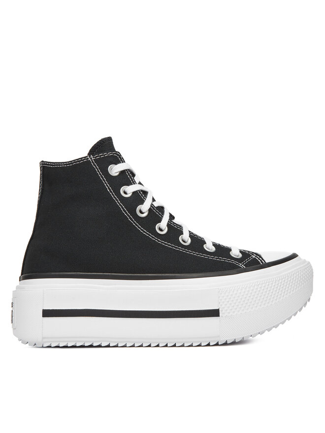 Тканевые кроссовки Chuck Taylor All Star Lift Double Stack A12975C Converse, черный