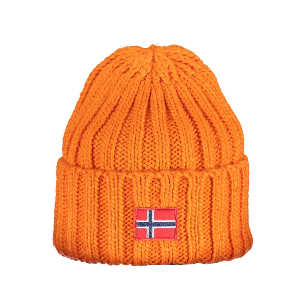 

Оранжевые акриловые шляпа и кепка Geographical Norway