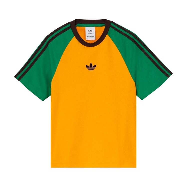 

Футболка Adidas adidas x Wales Bonner Short Sleeve 'Collegiate Gold', разноцветный