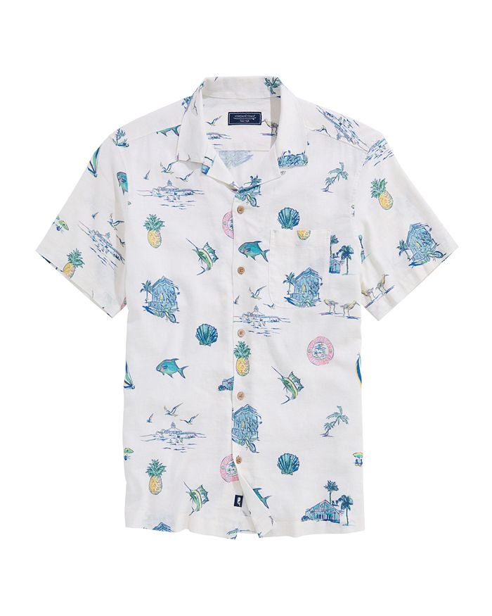 

Гаспарилья Айконс Кэмп Ширт Vineyard Vines, мультиколор
