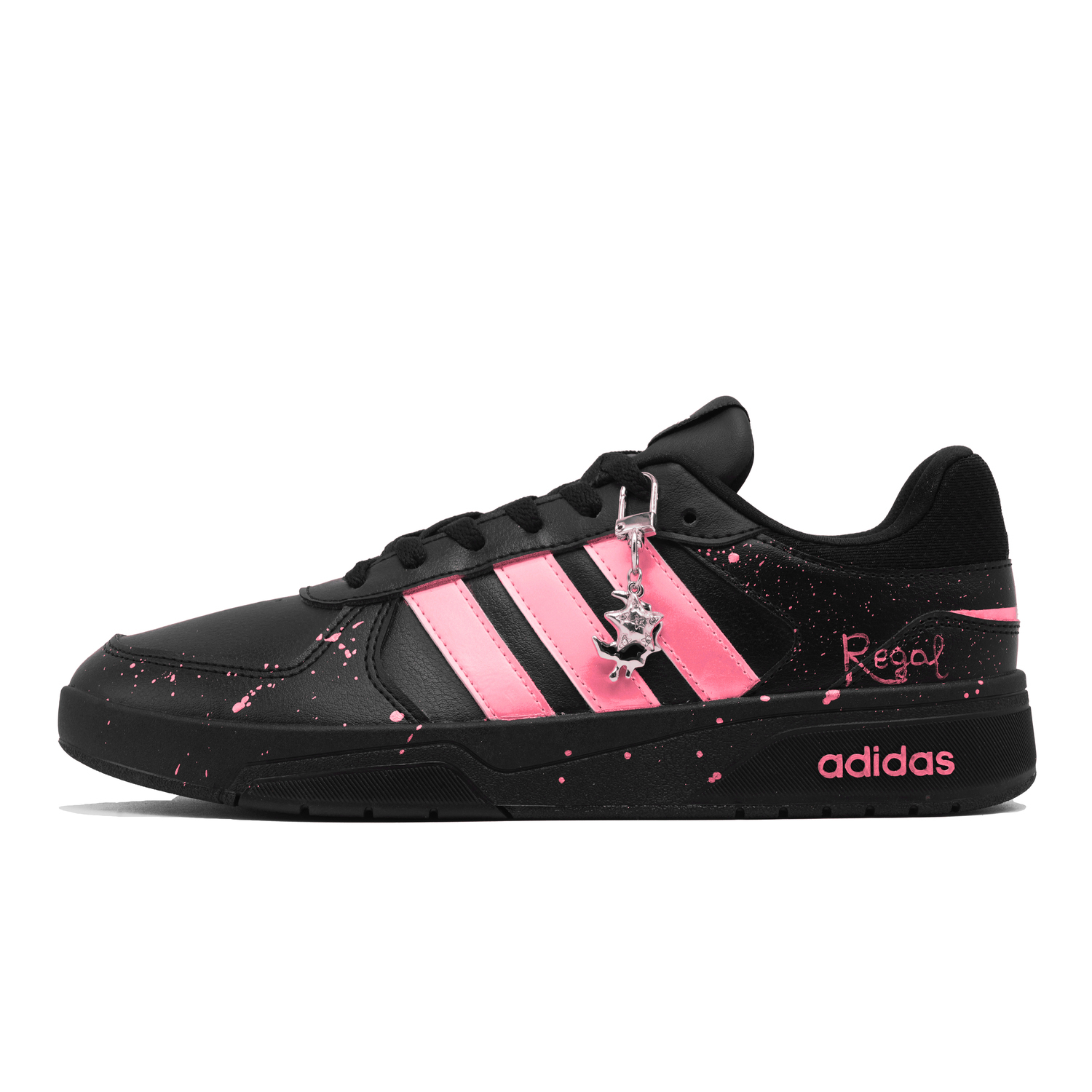 

Adidas Neo Кроссовки Courtbeat Rose Shadow Leap с противоскользящей подошвой и амортизацией, низкие, унисекс, персиковый цвет, цвет Peach
