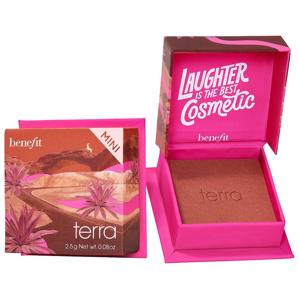 

Benefit Cosmetics Мягкие шелковистые пудровые румяна, цвет Terra