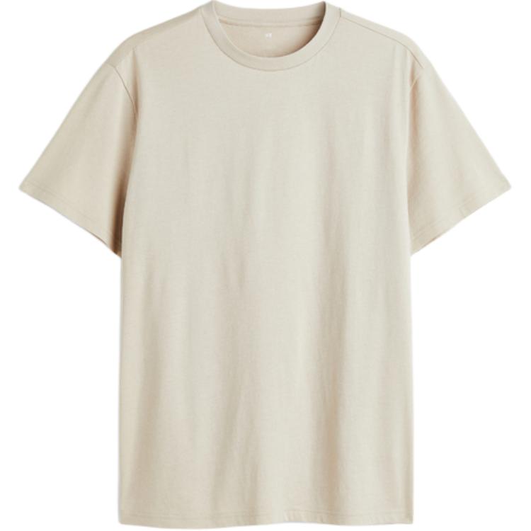

H&M Футболка мужская светло-бежевая