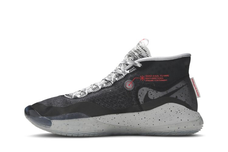 Кроссовки Nike Zoom KD 12 EP 'Black Cement', черный — фото 3