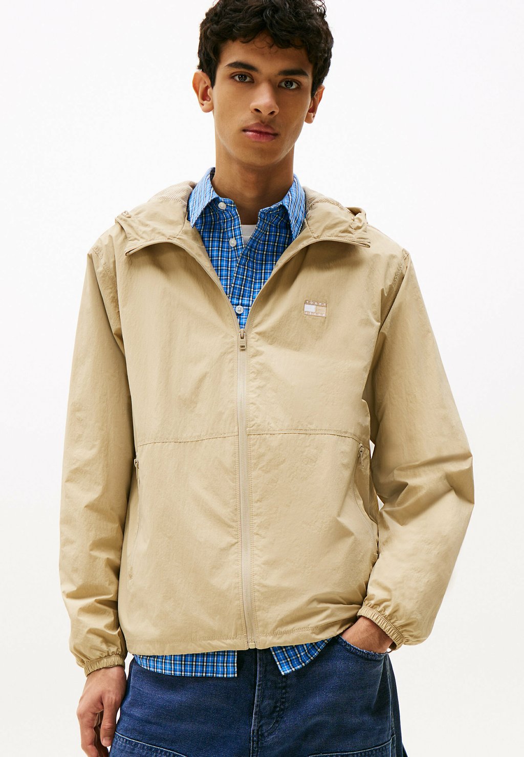 

Ветровка TJM EXT - Summer jacket Tommy Jeans, бежевый