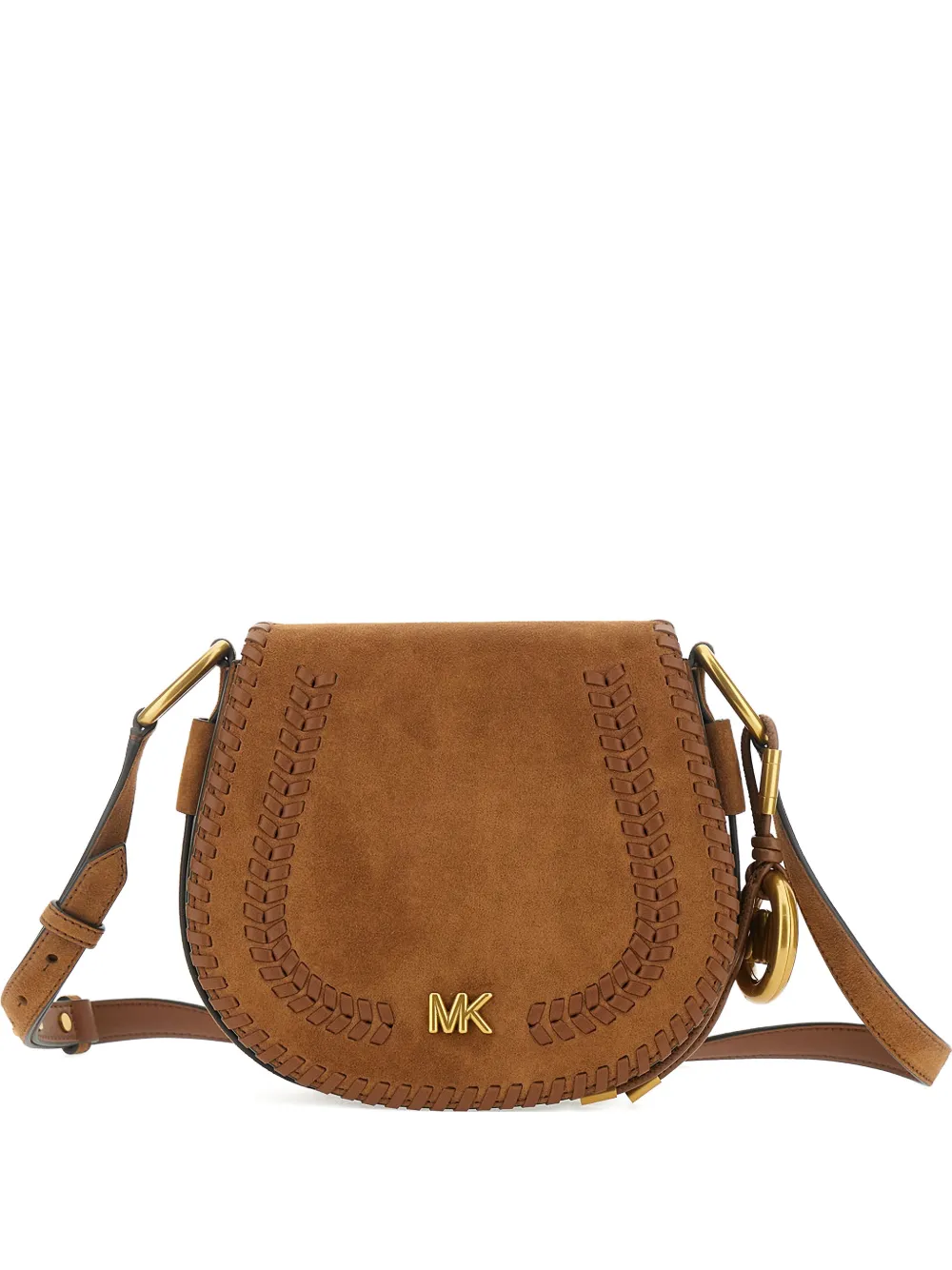 

Сумка на плечо среднего размера Josie с логотипом-табличкой Michael Michael Kors, коричневый