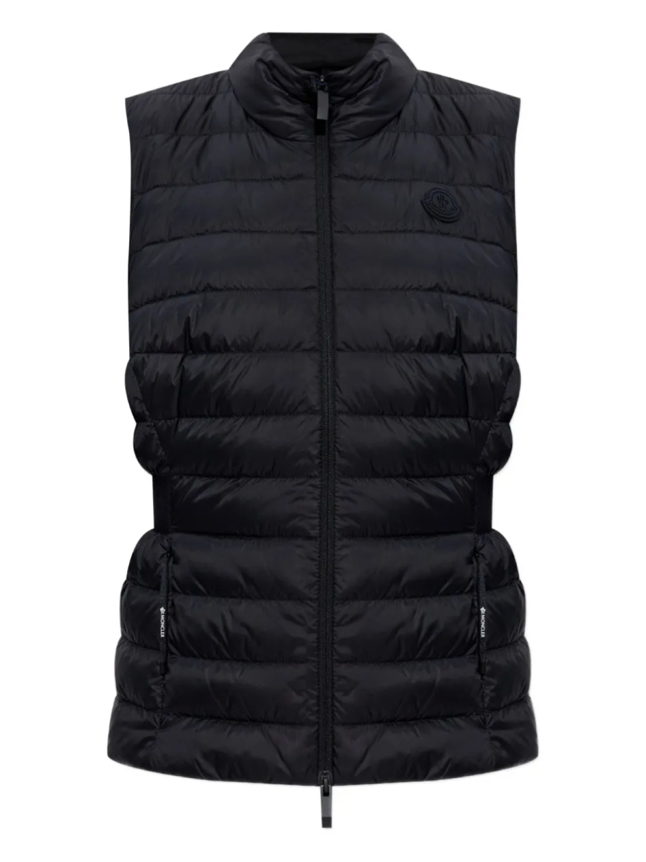 

Стеганый жилет без рукавов Moncler Valmarie, черный