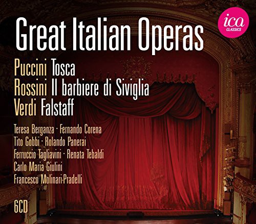 

CD диск Puccini / Verdi / Rossini / Giulini / Tebaldi: Great Italian Operas