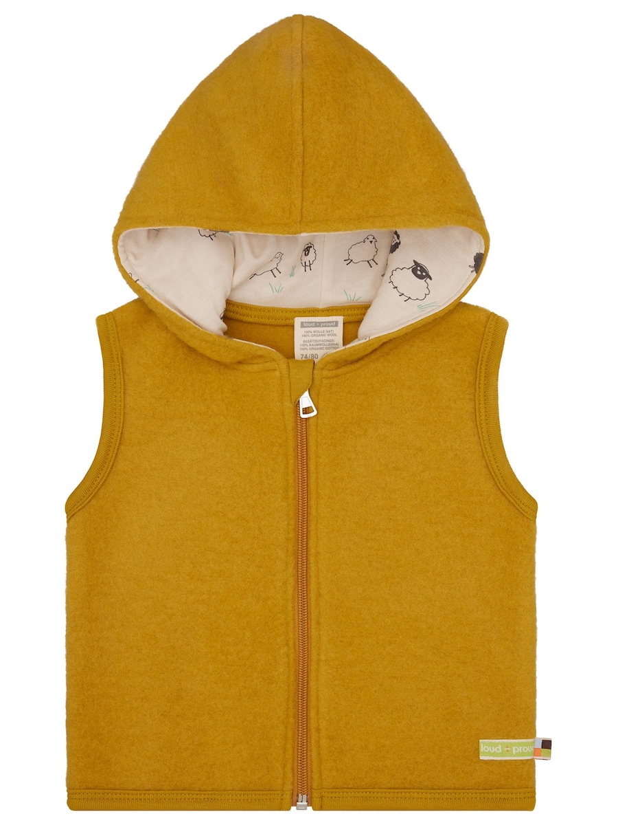 

Флисовая куртка loud + proud, Curry