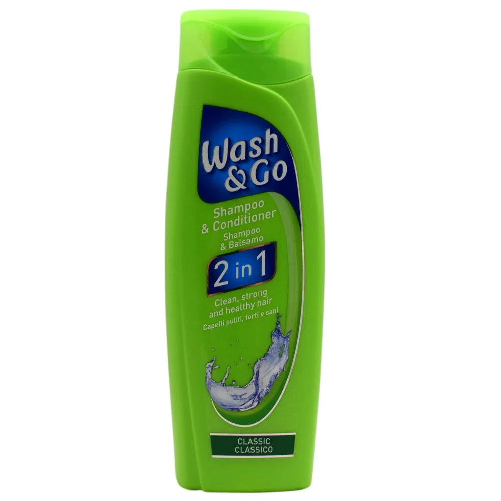 Шампунь-кондиционер Wash & Go Universal 2 в 1, . по 200 мл Wash & Go