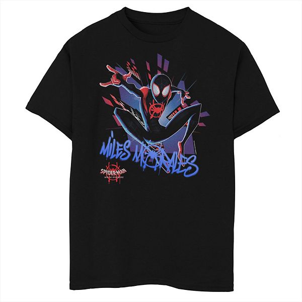 

Футболка Marvel Spiderverse Spidey Graffiti Explosion для мальчиков 8-20 Licensed Character