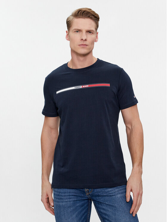 

Футболка стандартного кроя Tommy Jeans, синий