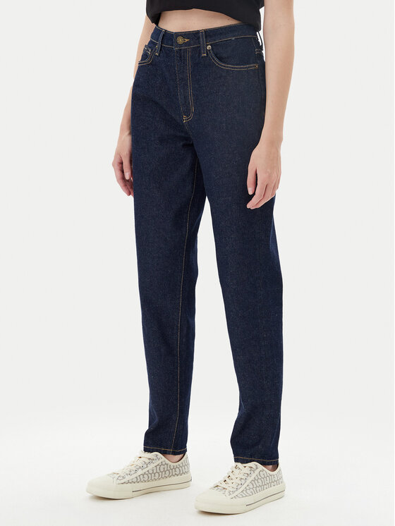 

Джинсы mom fit W4YA0D D5CC1 Guess Jeans, синий