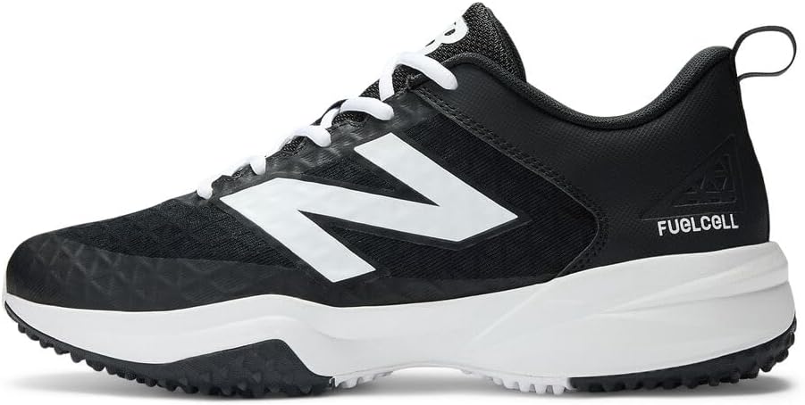 Мужские бутсы New Balance FuelCell 4040 V8 для травы, белый/черный — фото 2
