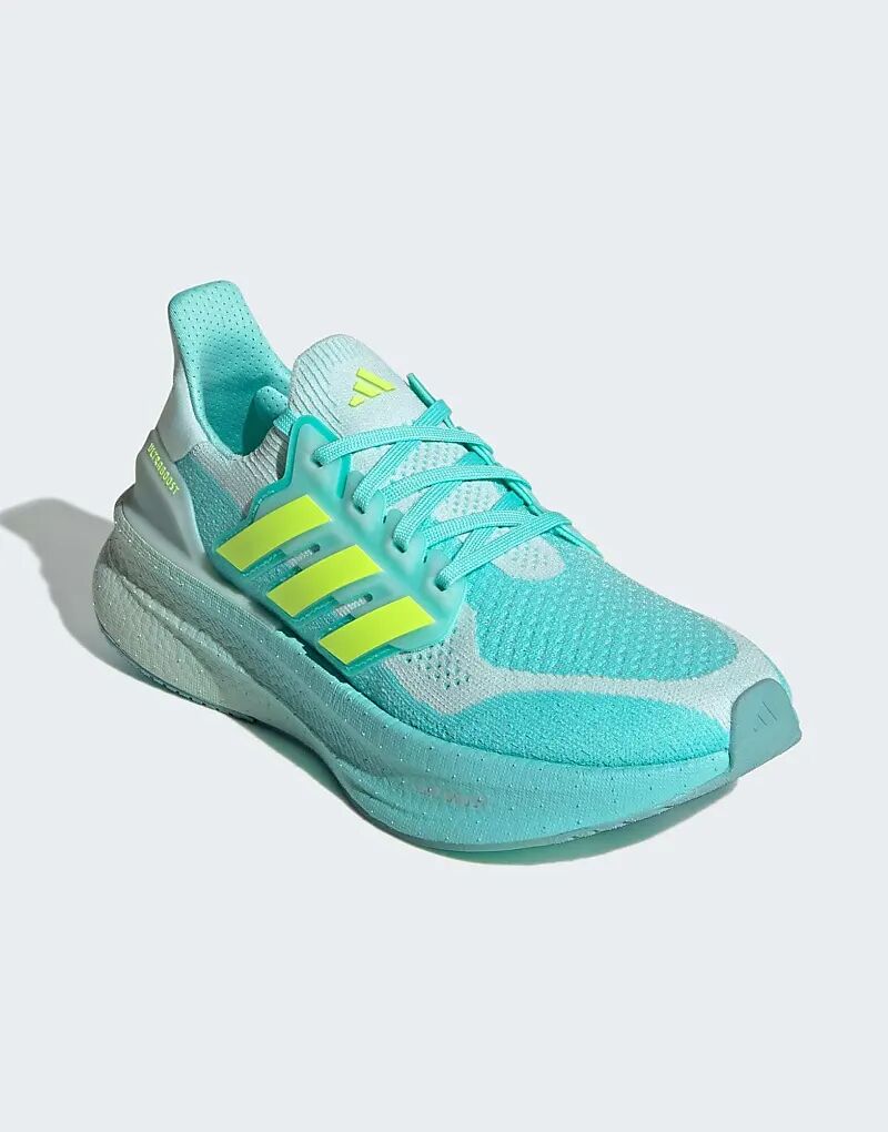 Кроссовки adidas Running Ultraboost 5 в цвете flash-aqua / hi-res yellow / h Adidas Performance