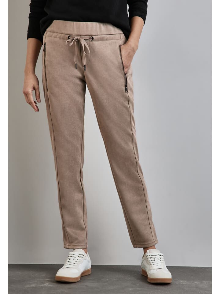 

Спортивные штаны Street One Sweathose, бежевый
