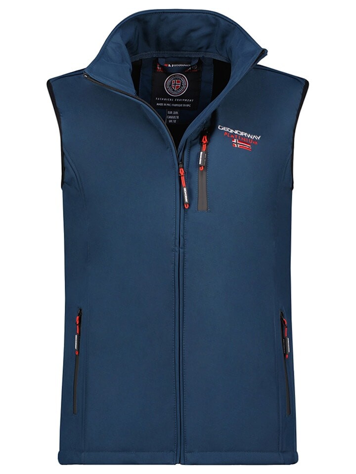 

Функциональный жилет Geographical Norway, темно-синий