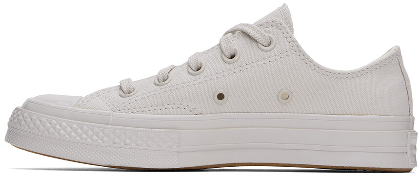 Кроссовки Chuck 70 Monochrome Off-White Converse, Pale putty/Pale putty — фото 3