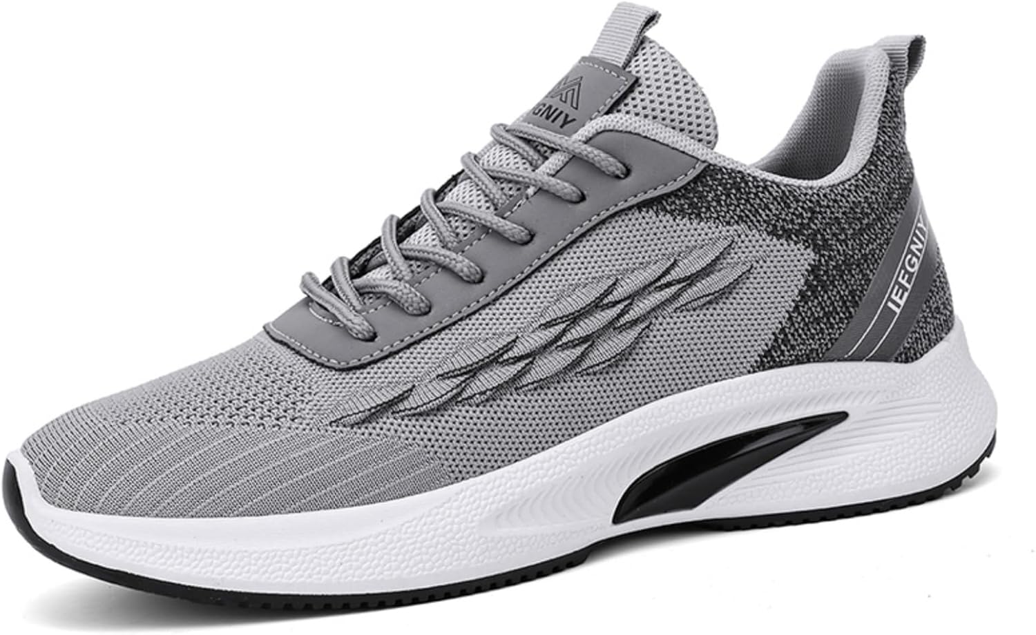 

Мужские кроссовки с дышащей сеткой для бега и ходьбы: модные, спортивные. Удобные с мягкой подошвой, идеальны для зала и работы Kpdwfms, серый