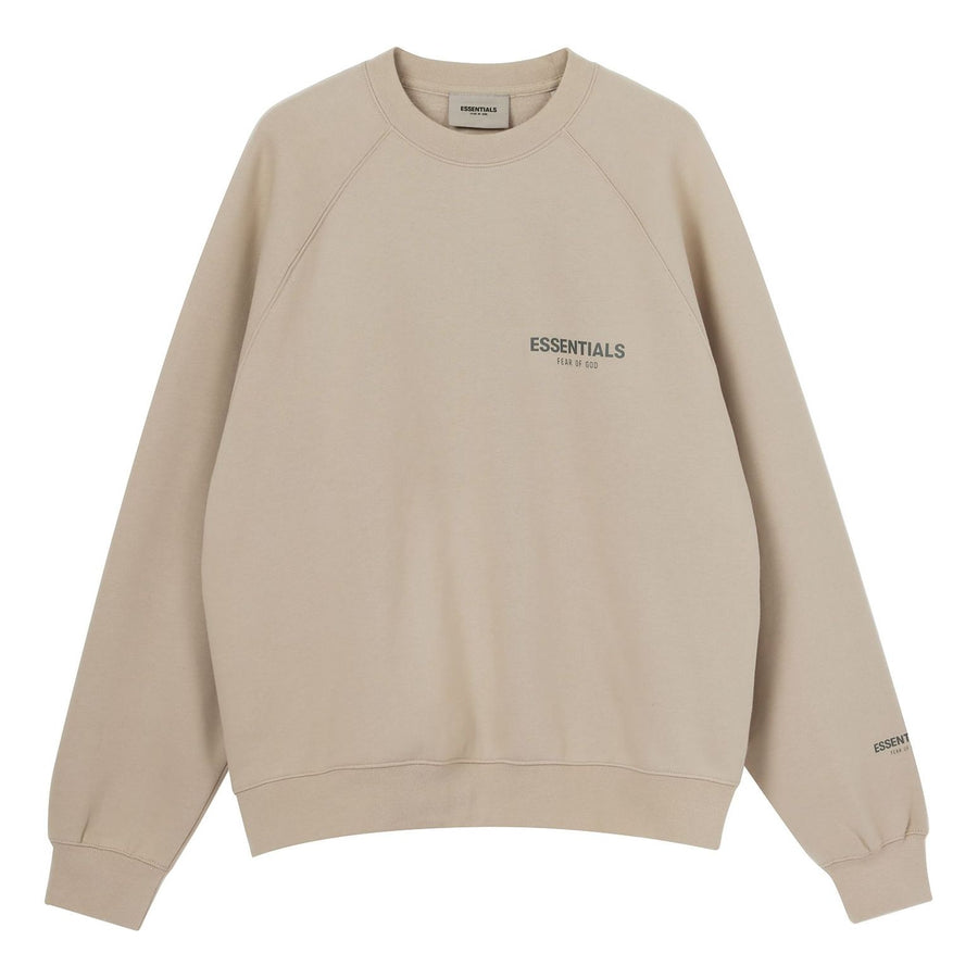 

Худи Fear of God Essentials FW21 Pullover Crewneck Tan, коричневый