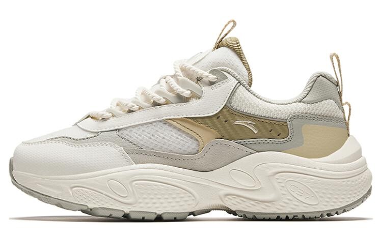 

Кроссовки ANTA Stars Lifestyle Shoes Women's Low-top White/Gray/Yellow, белый/серый/желтый