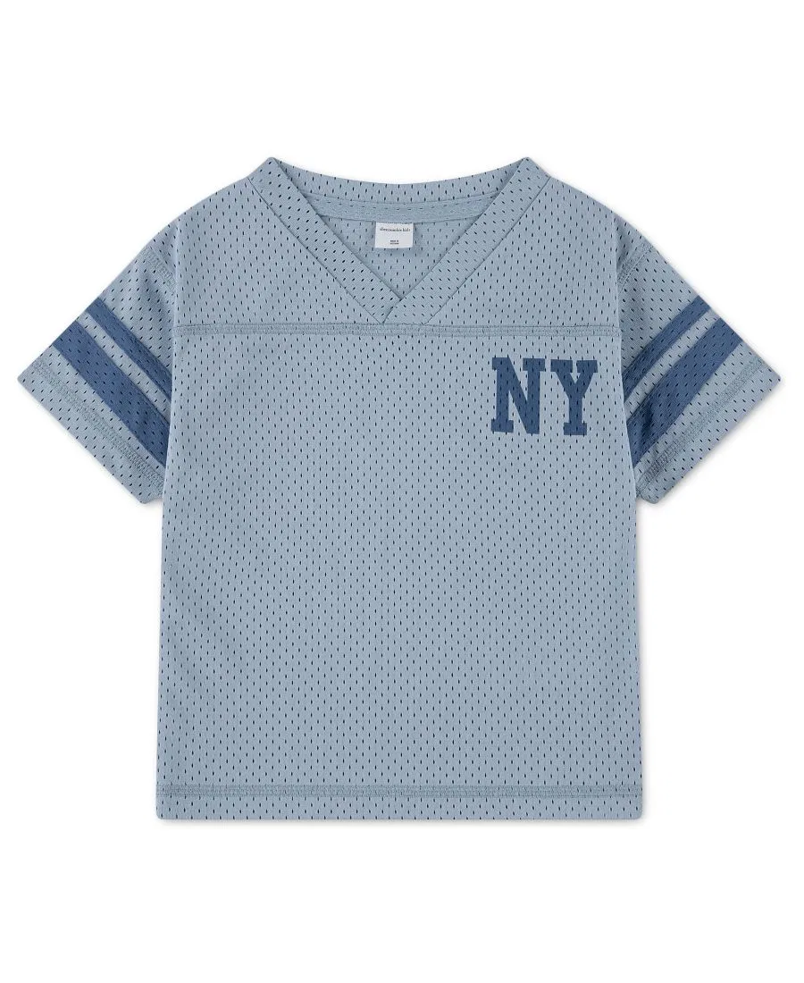 Детская футболка-майка для мальчиков 2T-5T Abercrombie Kids, синий