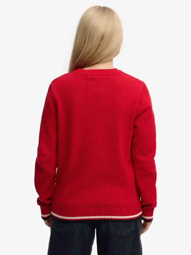 Спортивный комбинезон Athletic Essentials Americana Flag Jumper, цвет Varsity Red Superdry — фото 2