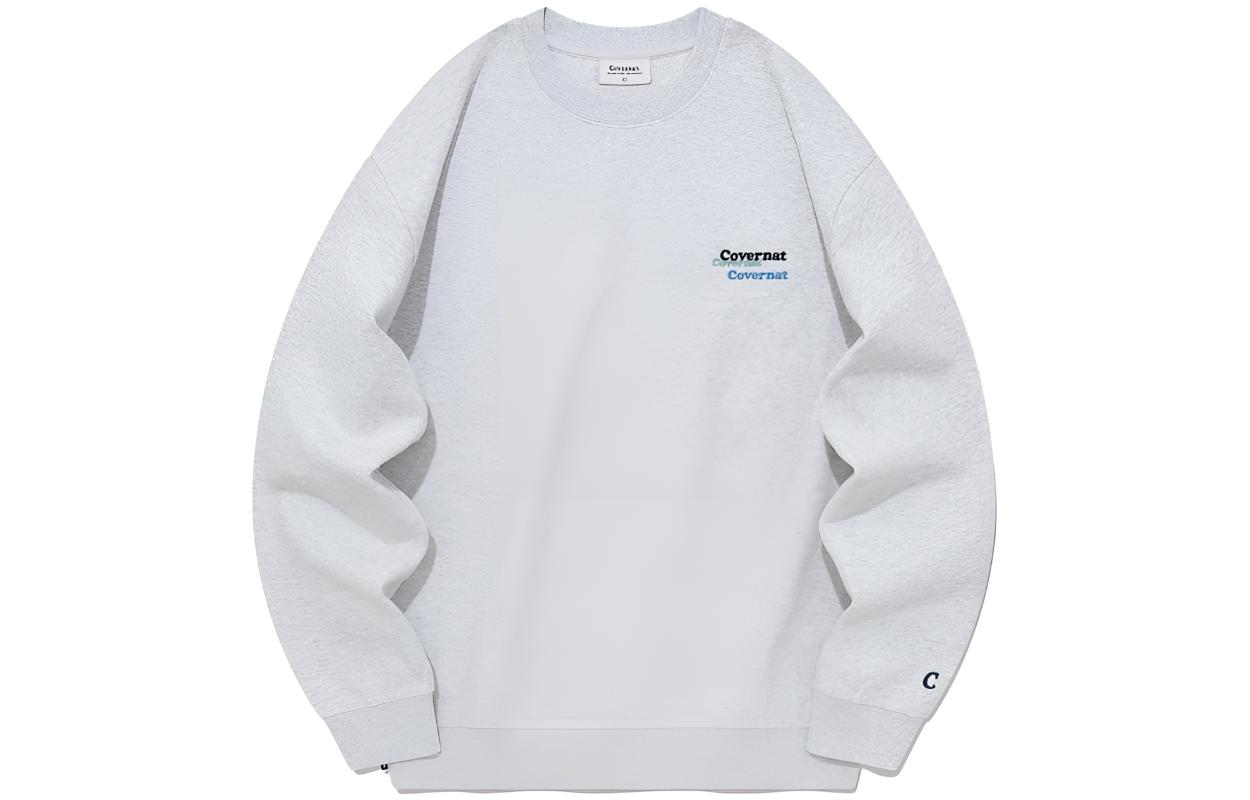 

Свитшот весна осень зима унисекс COVERNAT, серый