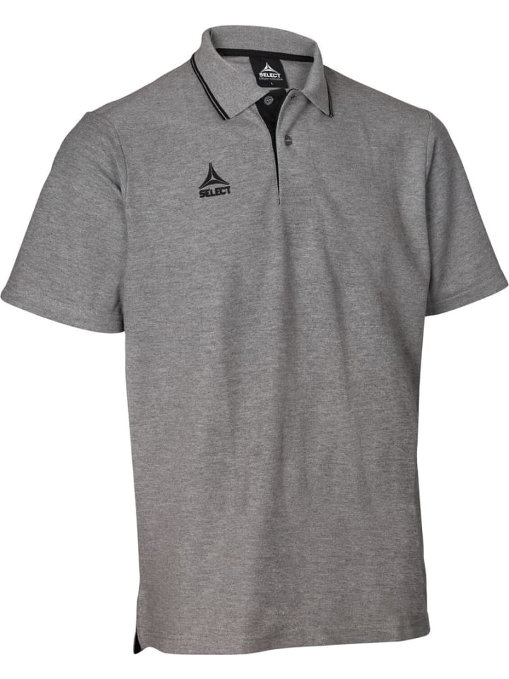 

Select Поло «Poloshirt Oxford V22» серого цвета, Серый, Select Поло «Poloshirt Oxford V22» серого цвета