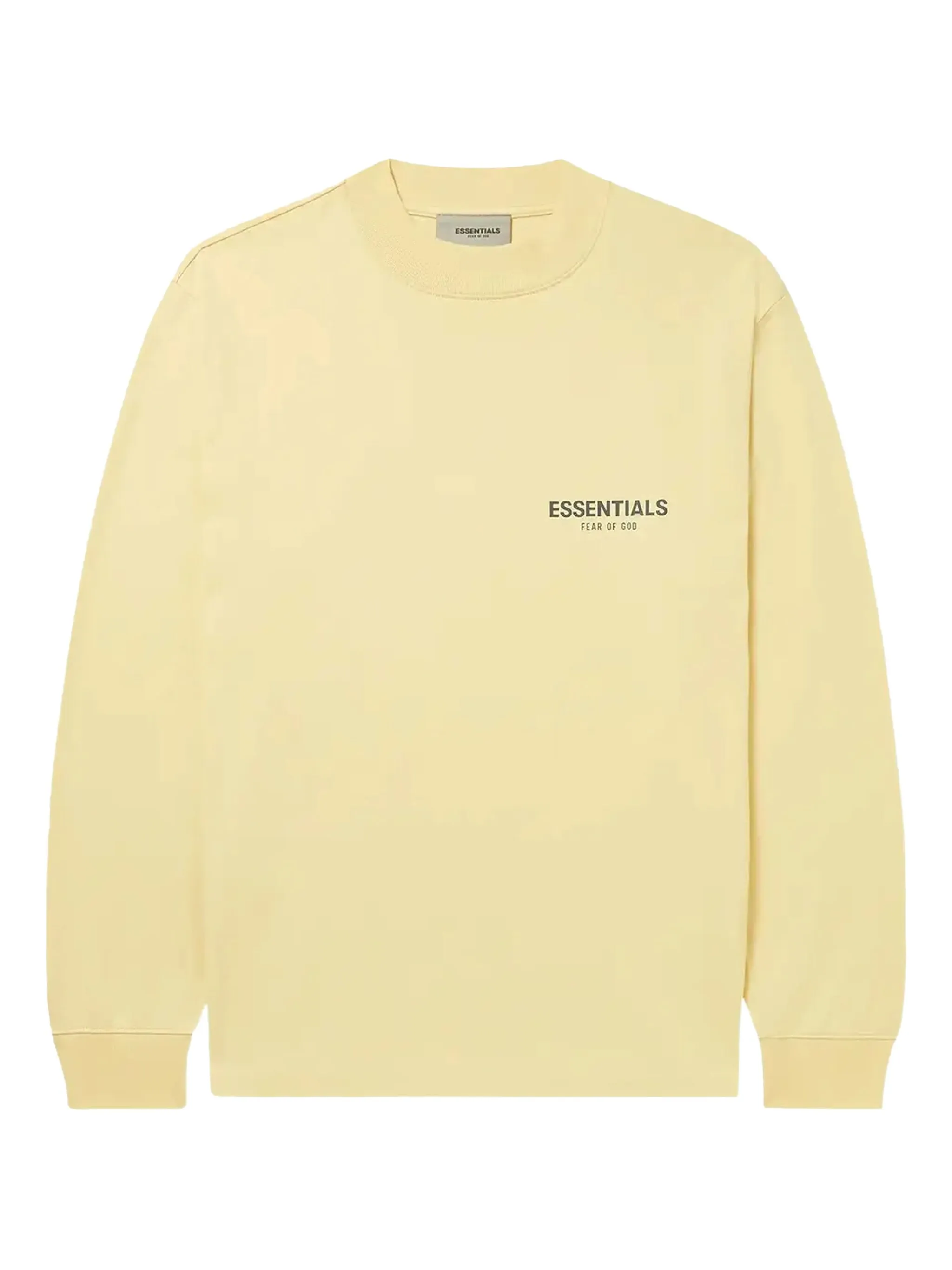 

Толстовка с логотипом Fear Of God Essentials, желтый