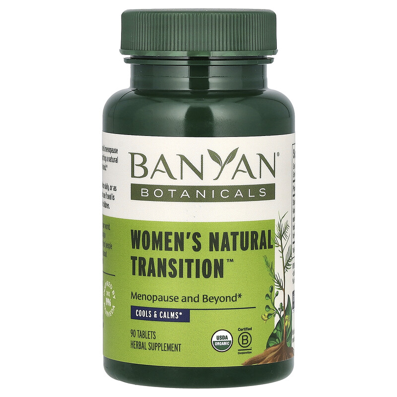 

Banyan Botanicals, Natural Transition для женщин, 90 таблеток