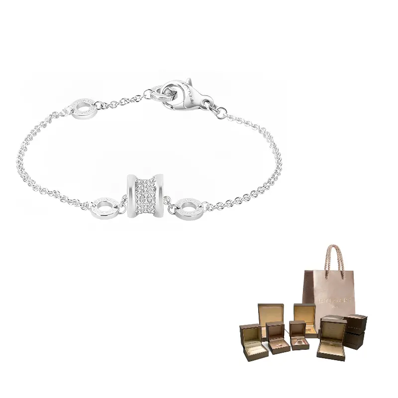 

BVLGARI Браслет из белого золота 18 карат для женщин