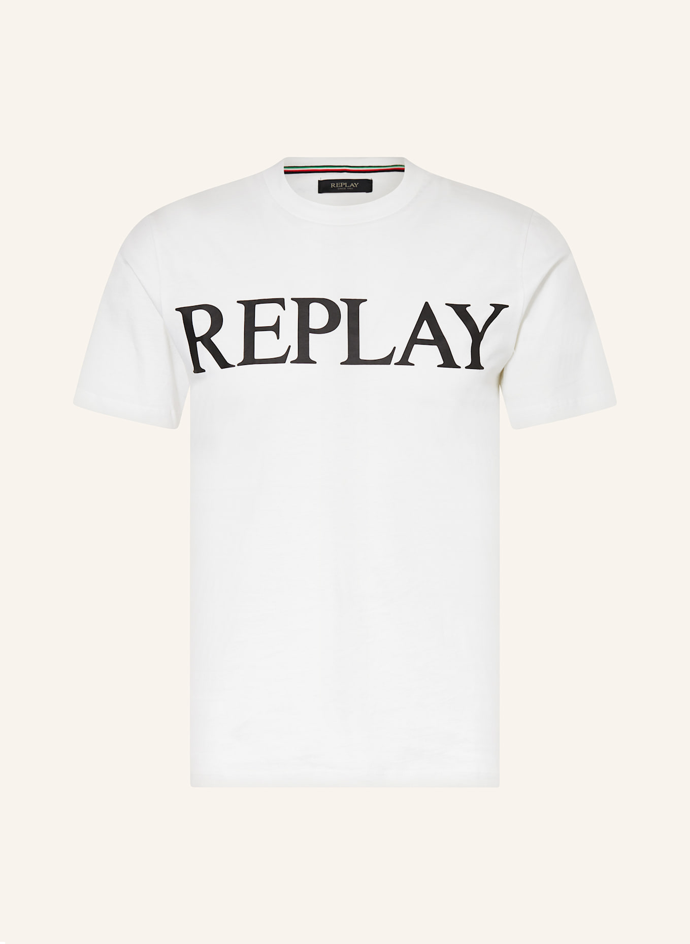 

Футболка Replay, экрю
