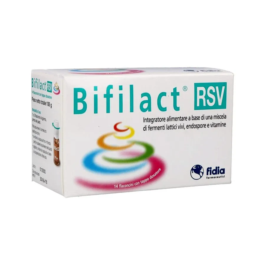 

Живая молочнокислая ферментная добавка Bifilact RSV, 14 флаконов Fidia