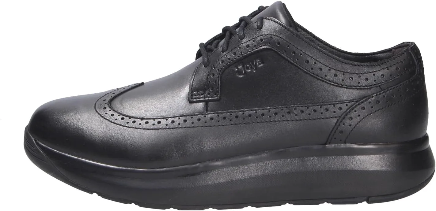 Мужские кожаные туфли Joya Mens Paso Fino III, черный — фото 2
