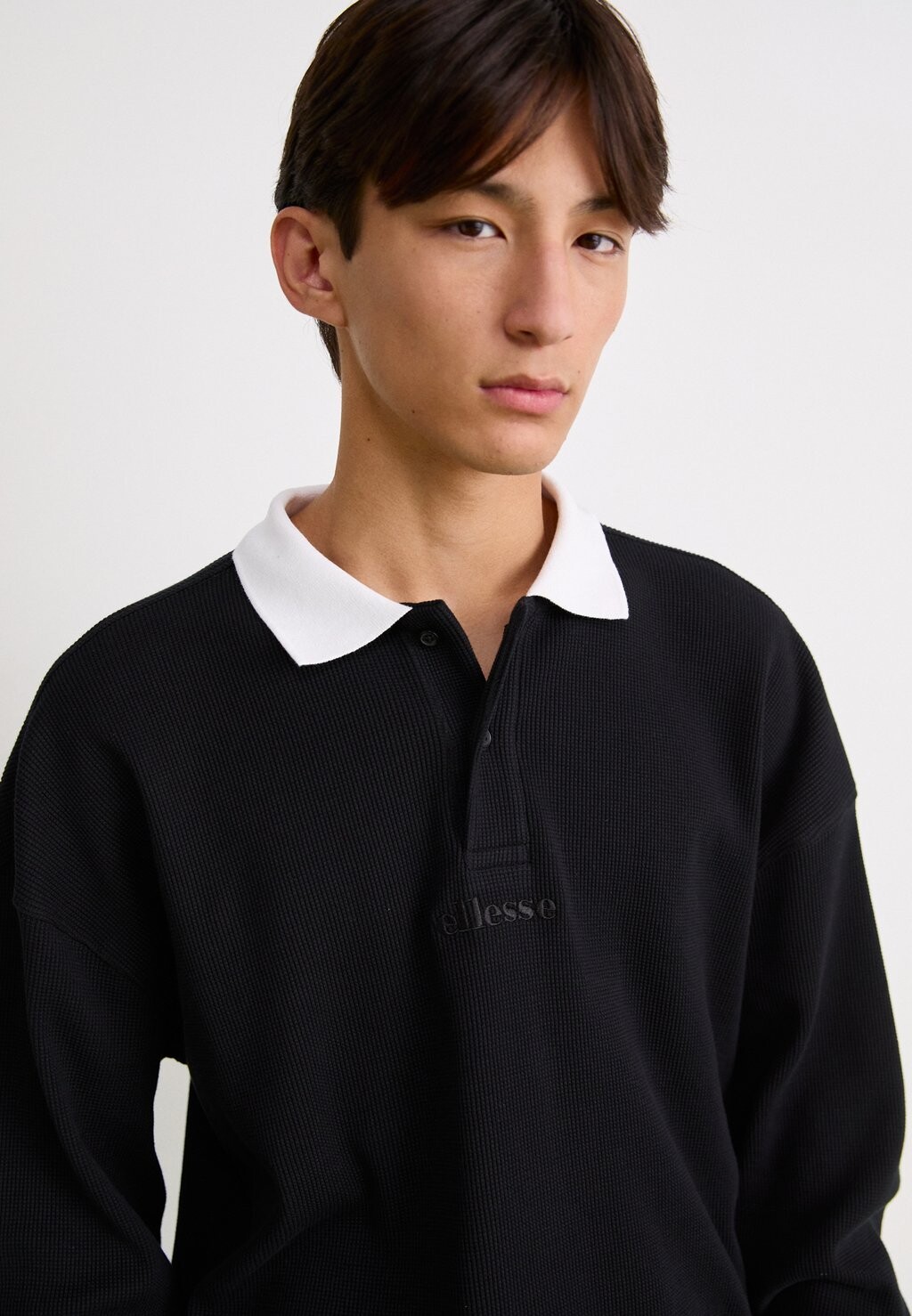 

Футболка с длинным рукавом CALCARO Ellesse, черный