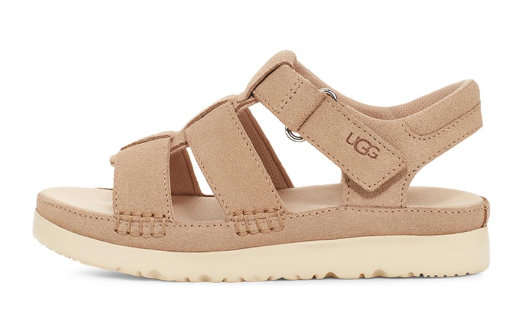 

Детские замшевые сандалии Goldenstar UGG, светло-бежевые