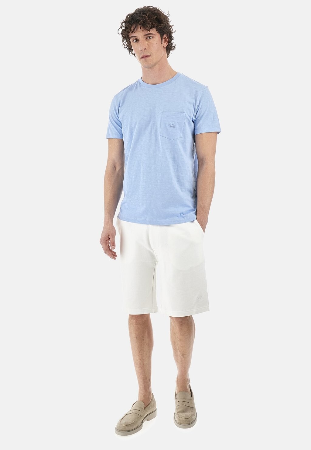 

Базовая футболка SHORT SLEEVE La Martina, синий