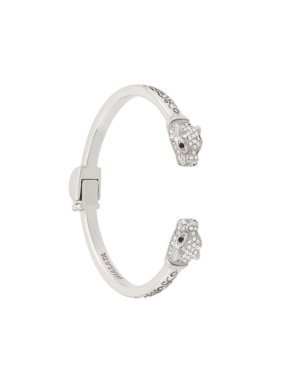 

Браслет с отделкой в виде пантеры Nialaya Jewelry, серебряный