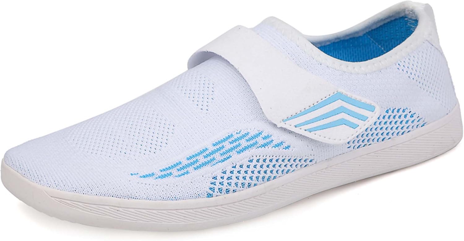 

Мужские и женские кроссовки для ходьбы с широкой носочной частью, босоножки, нулевая стойка, минималистичные, дышащие, противоскользящие, повседневные, для кросс-тренинга и бега Generic, белый