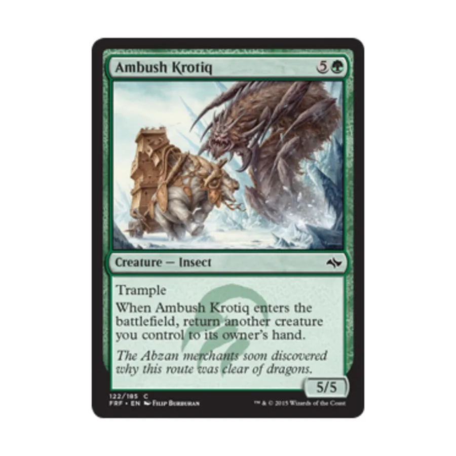

CCG Засада Кротик (C) (Рольга), MTG - Fate Reforged
