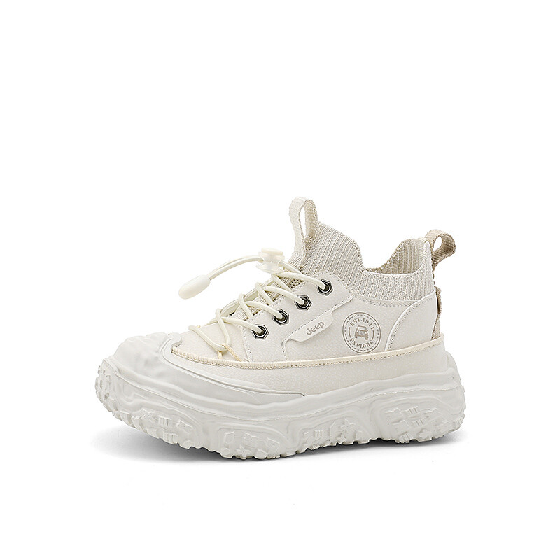 Кроссовки Jeep Kids Lifestyle Shoes Kids Low-top Off-white, цвет Off-white — фото 2