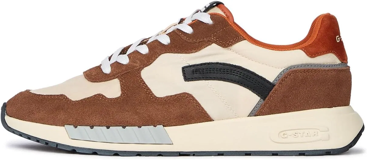 Мужские кроссовки G-Star Aver SPT II MRunner, Multicoloured Offwhite Cognac D29872 01 J290
