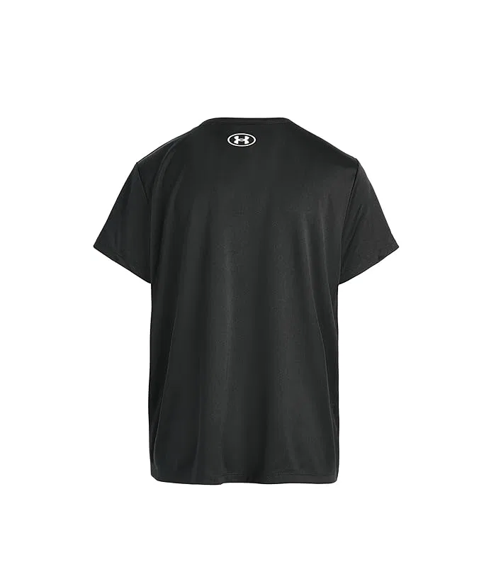 Футболка с принтом Tech Logo Under Armour Kids, Black/White — фото 2