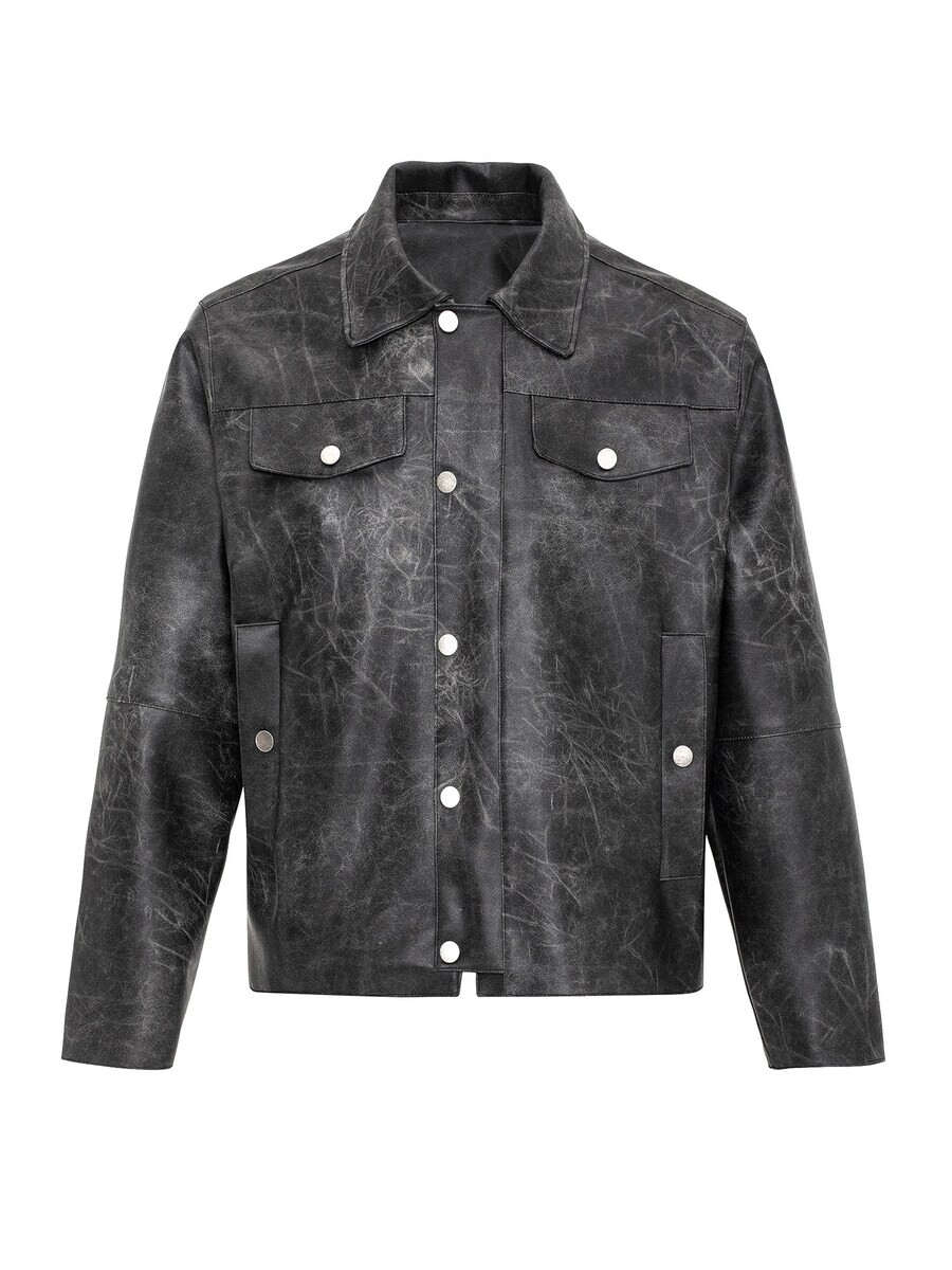 

Кожаная куртка Antioch Between-Season Jacket Millicent, черный