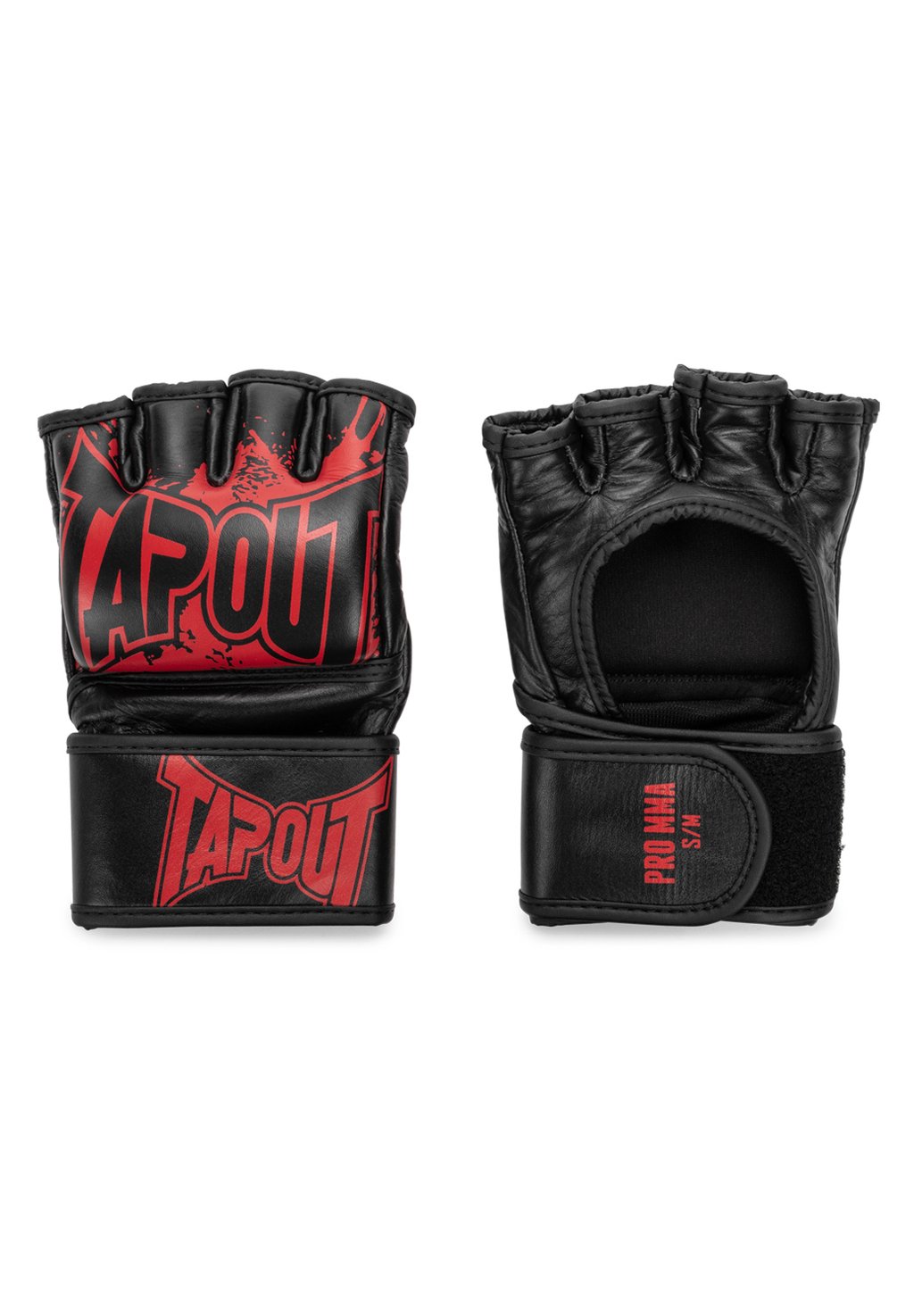 

Перчатки без пальцев Tapout, черный