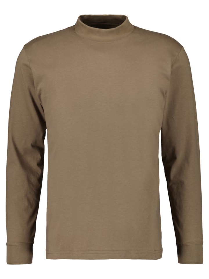 

Футболка с длинными рукавами коричневого цвета Ragman, Коричневый, Футболка с длинными рукавами коричневого цвета Ragman