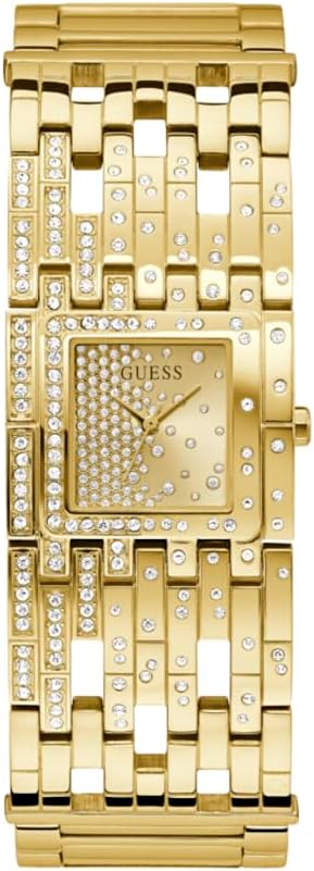 

GUESS женские часы 22 мм, Gold Tone/Gold Tone/Champagne, Позолоченный, GUESS женские часы 22 мм, Gold Tone/Gold Tone/Champagne