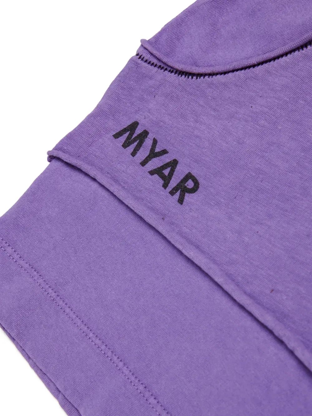 Шорты с кулиской и логотипом Myar Kids, фиолетовый — фото 4